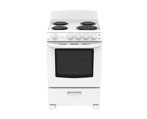 ge    cu ft single oven electric range  white  home