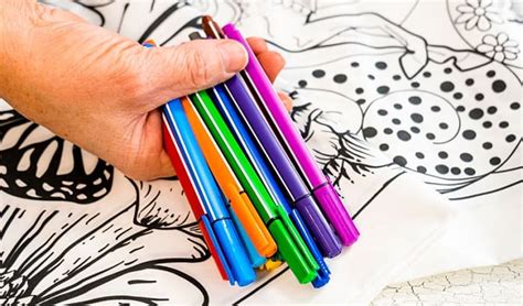 coloring book markers pencils   pens  pencils  adult