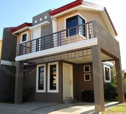 filipino architect contractor  storey house design  storey house duplex house design