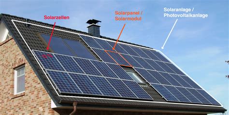 solarzelle aufbau arten funktion