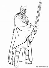 Windu Mace Jedi Coloriage Conseil sketch template