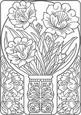 Coloring Pages Nouveau Dover Publications Book Flower Creative Doverpublications Adult Para Haven Deluxe Elegant Adultos Colorir Welcome Flores Pattern Desenhos sketch template