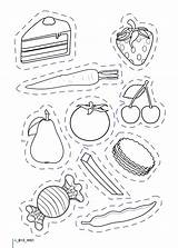 Healthy Food Worksheet Worksheets Unhealthy Printable Foods Kids Coloring Eating Kindergarten Pages Vs Cut Para Activities Habits Esl Teaching Social sketch template