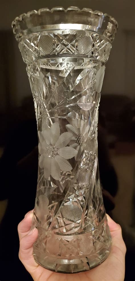 Help Id Cut Glass Vase Antiques Board