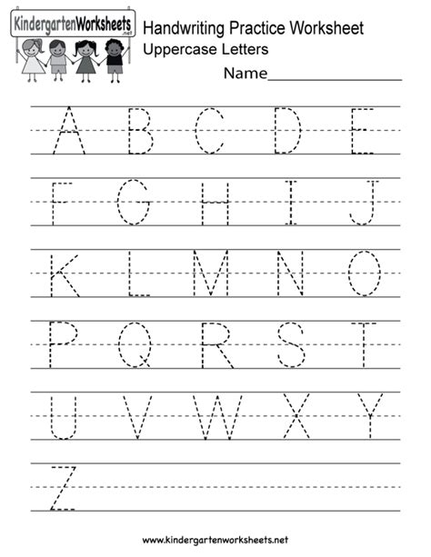 kindergarten writing worksheets  db excelcom