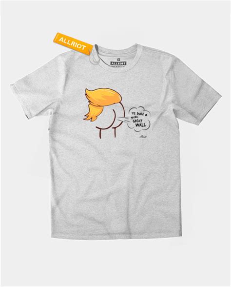 funny anti trump shirt allriot kickass political  shirts