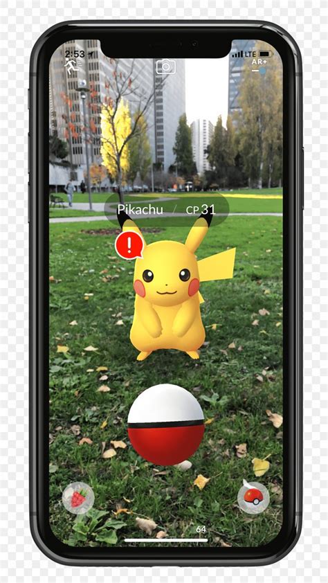 pokémon go pikachu augmented reality png 1242x2208px pokemon go