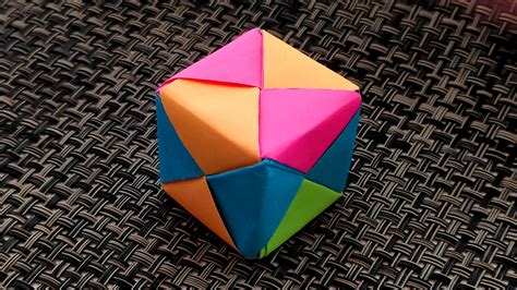 simple origami cube creative ideas       origami cube