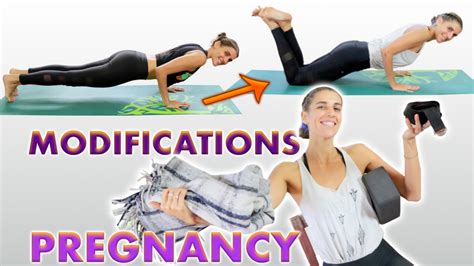 yoga poses modified  pregnancy jivayogalive