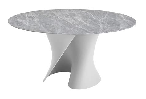 runder tisch  von mdf italia grau   design