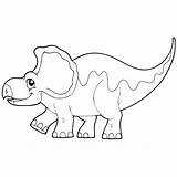 Dinosaurus Mewarnai Aneka sketch template
