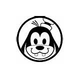 Coloring Pages Disney Goofy Emojis Disneyclips sketch template