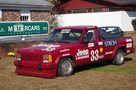 jeep comanche race truck  ebay mopar blog