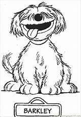 Coloring Pages Sesame Street Barkley Printable Cartoons Kids Print Monster Dog Elmo Book Cartoon Character Ernie Clipart Library Sheets Choose sketch template