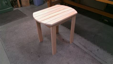 adirondack side table woodbin side table table