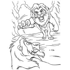 top   printable  lion king coloring pages
