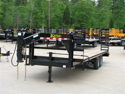 gooseneck trailer kaufman trailers