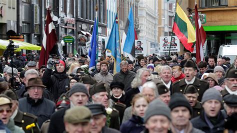 Riga Nazi Vets Parade ‘reinterpretation Of History For Political