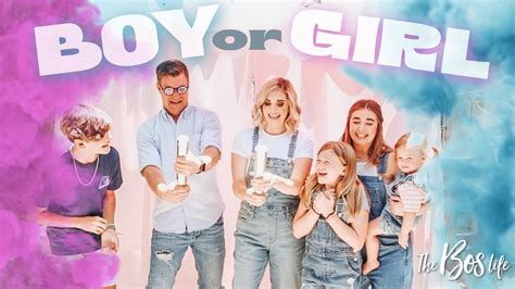 official gender reveal  kid boy  girl youtube