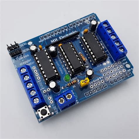 arduino motor shield ld code design talk