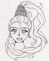 Dream Coloring Pages Jeannie Template sketch template