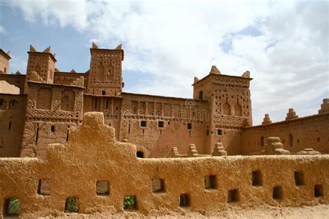 kasbah  morocco stock image image  castle fairy