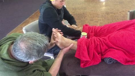 Group Massage Perth Massage Class Working On Steve Youtube
