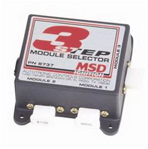 step module selector msd ignition