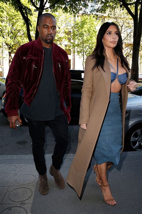 Kim Kardashian And Kanye West Breakup 40 Of Their Sexiest Looks