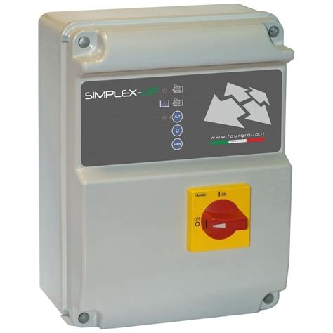 simplex   basic single pump control panel  control equipment floats  pumpcouk