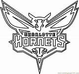 Hornets Nba Coloringpages101 Icp sketch template
