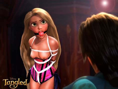 disney s tangled tied up and ball gagged rule34