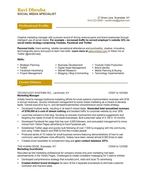 Resume Review Remarks