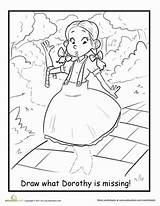 Dorothy Road Toto sketch template