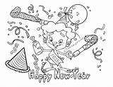 Year Coloring Happy Pages Olds Print Christian Printable Color Kids Getcolorings Halloween sketch template