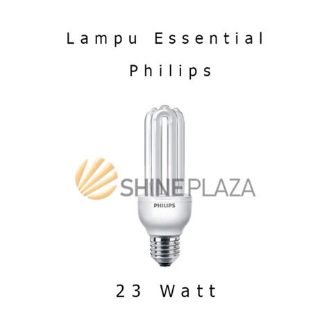 Jual Lampu Philips Essential 23 Watt Bohlam Lampu Putih Philip 23w Di