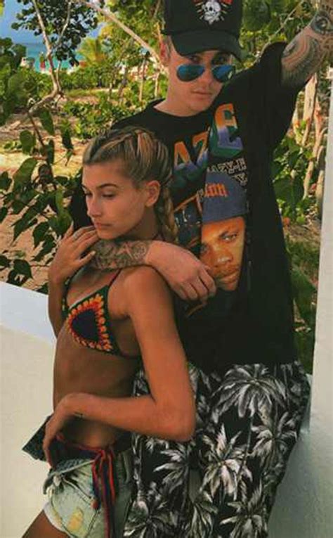 posted up from justin bieber and hailey baldwin s cutest pics e news