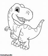 Malvorlagen Dinosaurier Dino sketch template