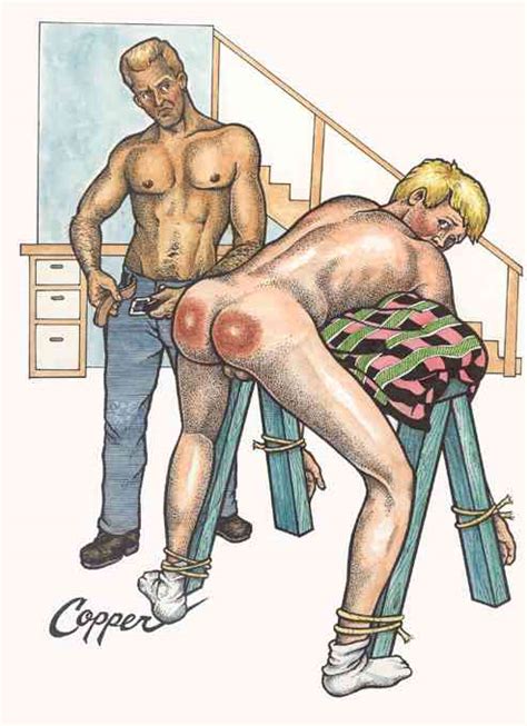 male male spanking comics