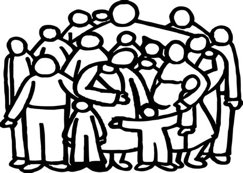 church family people outline coloring page wecoloringpagecom