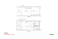 modern cabin floorplans  pinterest loft floor plans sleeping loft  house organization