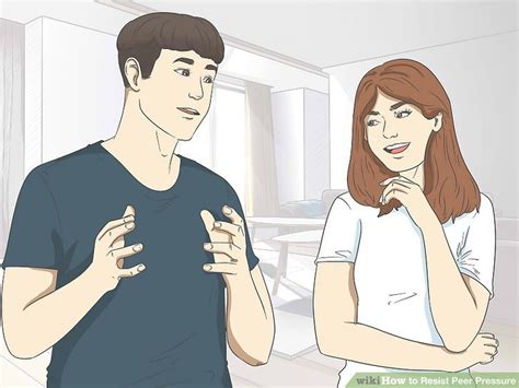 How To Resist Peer Pressure 13 Steps With Pictures Wikihow