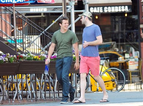 Zachary Quinto Out And About With Jonathan Groff Oh Yes I Am