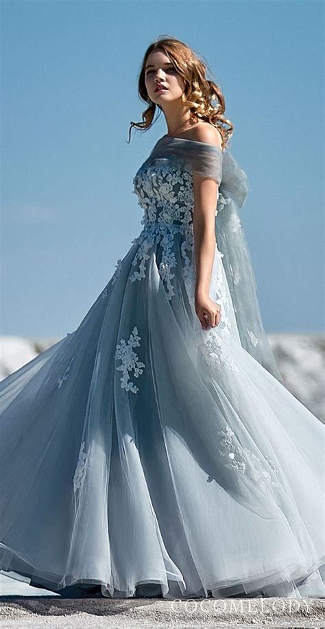 For The Modern Bride Colored Wedding Dresses By Cocomelody Colored