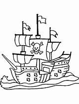 Coloring Pages Pirate Ship Michigan Wolverines Boats Printable Pirates Getcolorings Print Sheets Astounding Drawing Choose Board sketch template