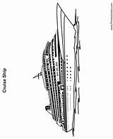 Ship Cruise Coloring Pages Colouring Kids Printactivities Boats Boat Ships Sheets Sheet Print Large Printables Search sketch template