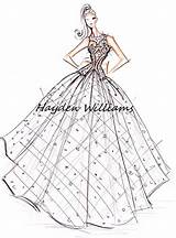 Couture Haute Hayden Williams Spring Finale Summer Collection Au Fashion Illustration sketch template