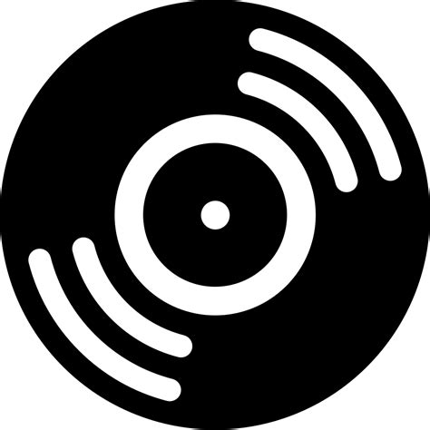 vinyl  player svg png icon    onlinewebfontscom