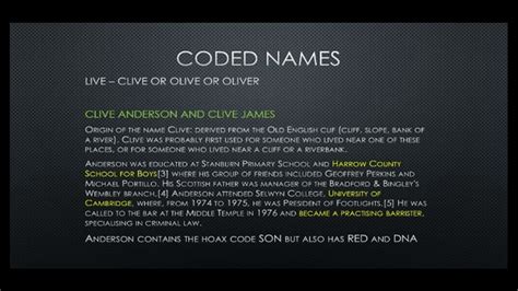 Code Names And Hoax Codes Youtube