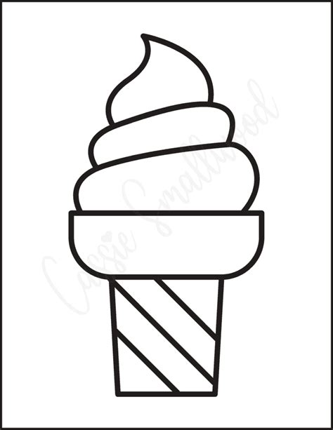 printable ice cream template ice cream template ice cream coloring